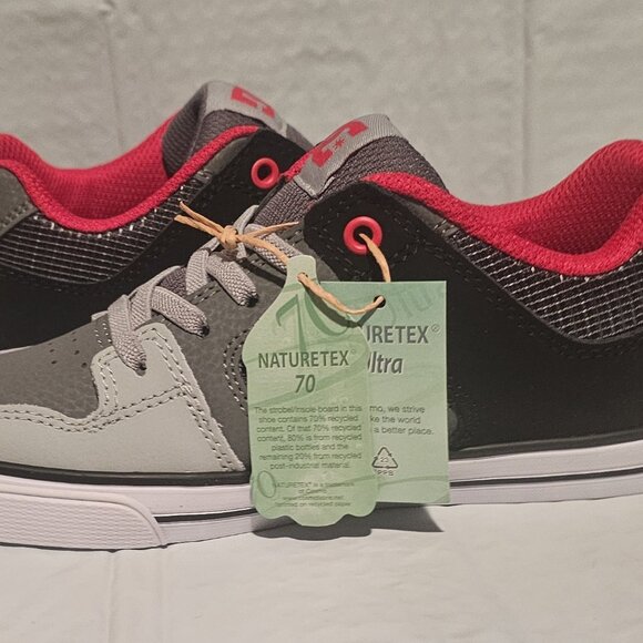 DC Pure Low EV Skate Shoe - Big Kid - Slip Ons Size 2 - Picture 5 of 6